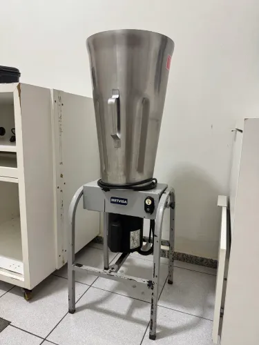 Liquidificador basculante 19L aço inox 1CV METEVISA