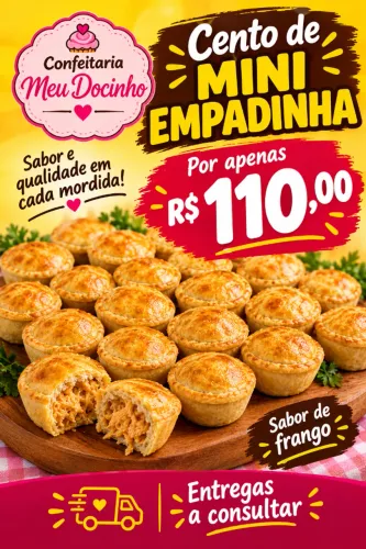 Cento mini empadinha