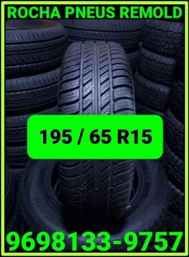 Pneu Remold 195 / 65 R15 R$ 190,00