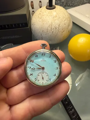 Relógio Omega bolso ano 1920