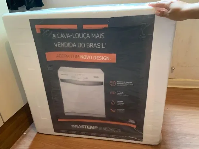 Lava-louças Brastemp 8 serviços branca BLF08BB 110V