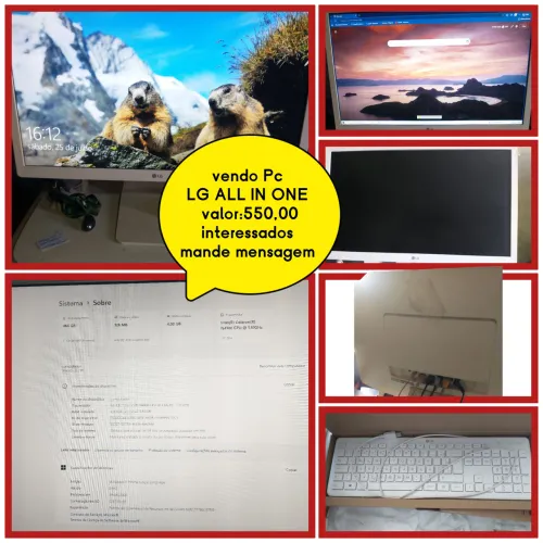 Vendo Pc LG ALL -IN-ONE