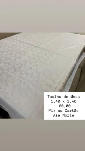 Toalha de Mesa 1,40 x 1,40