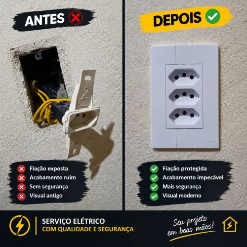 Elétricista whatsapp na descrição