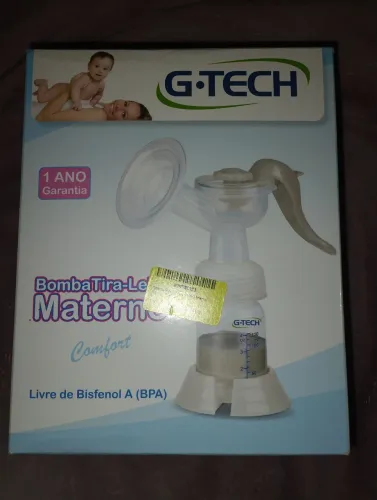 Bomba de tirar leite manual NOVO (não consegui usar)