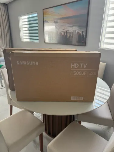 Smart tv Samsung de 32 polegadas Lacrada com NF Promoção SmartTv tv 32