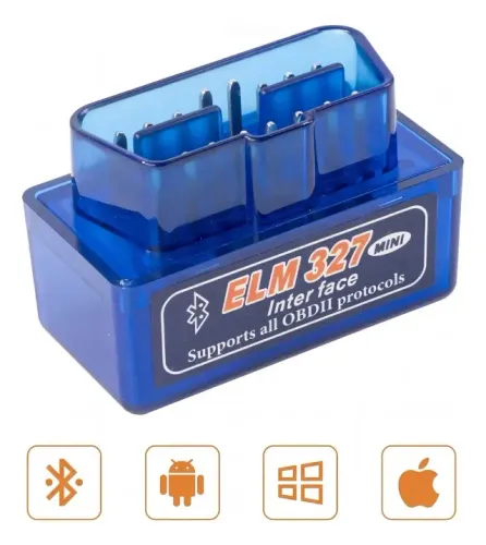 Scanner Automotivo Bluetooth Obd2 Eml 327 Android Ios Obdii