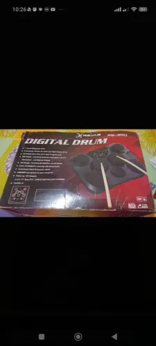 Bateria eletrônica portátil Revas 350