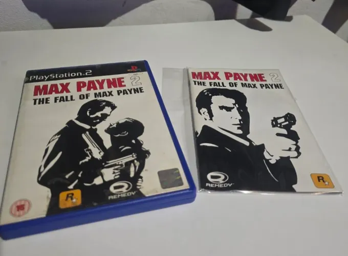 Max Payne 2 - Playstation 2 ( PS2 ) - Original - PAL EUROPEU