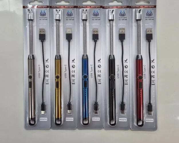 ISQUEIRO RECARREGAVEL GIRATORIO<br><br>REF: TB-08-
