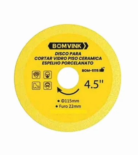Disco de Corte de Espelho/ Vidro/ Cerâmica/Porcelanato
