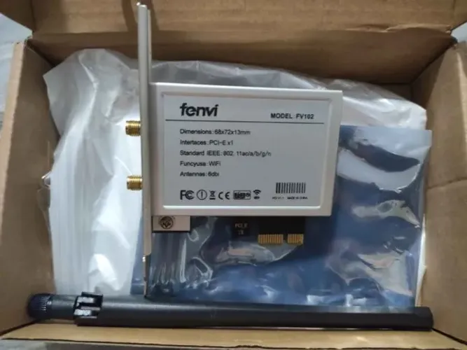 Placa de rede wi-fi dual Band fenvi dual band
