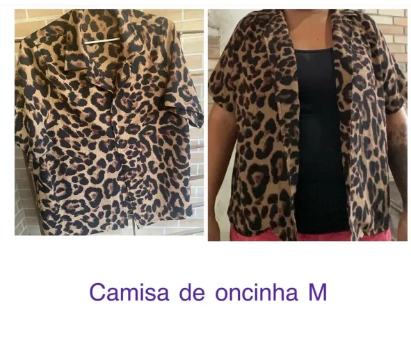 Blusa de oncinha M 