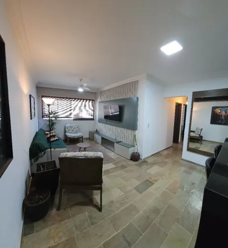Apartamento mobiliado decorado Jardim Camburi
