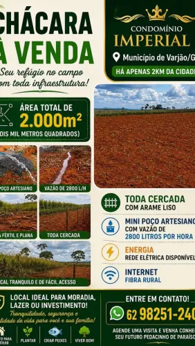 Chácara em Varjão/go