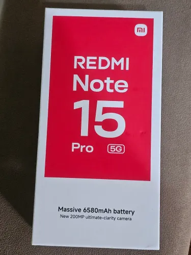 Celular redmi 15 pro 5g 