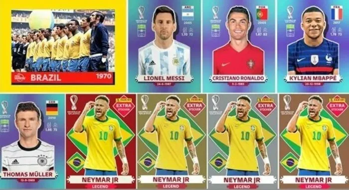 Figurinhas copa 2022 avulsas (unidade)