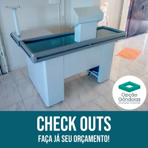 Balcão Caixa - Check Outs - Balcão de Atendimento >> Linha Amapá
