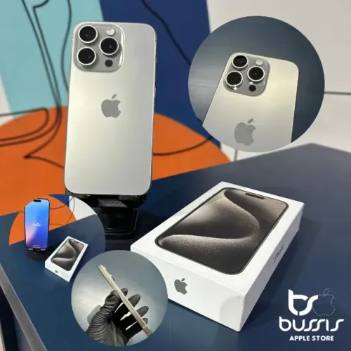 IPhone 15 Pro Natural  128Gb Saude de Bateria 100% | Loja Física| Semi novo 