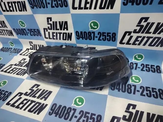 farol esquerdo gol g3 mascara negra foco duplo 2001 ate 2005 novo importado