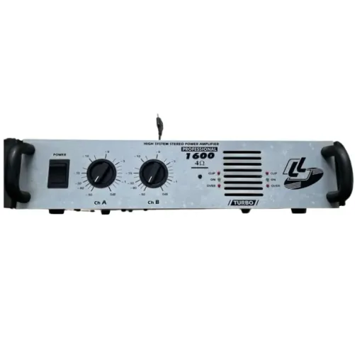 Amplificador Potencia Ll Turbo 1600 Profissional Classe Ab