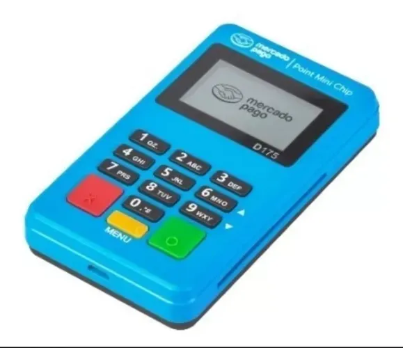 Maquininha Cartão Débito Crédito Point Mini Chip (Vivo) NFC Mercado Pago NOVA Cx Lacrada