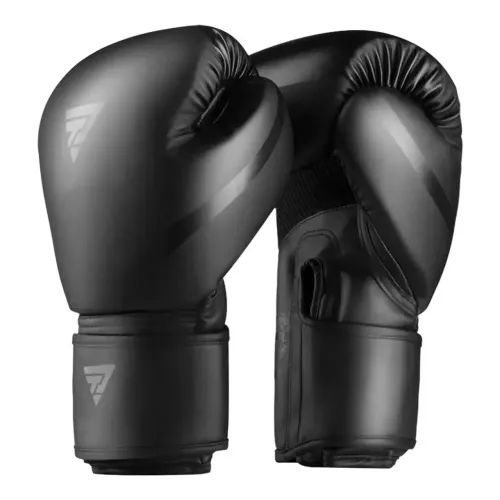 Luva MMA Boxe Kickboxing Prata 10 Oz