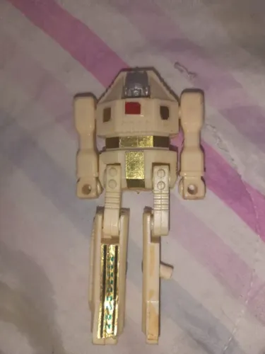 Robô Tanque Tipo Transformers Da Formosa Brinquedos BRANCO RARO