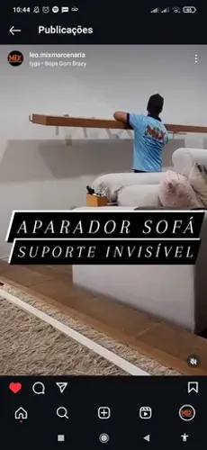 Aparador para sófa ou sala em MDF 