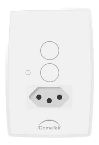 Interruptor 2 Botões Touch C/ 1 Tom. 10a Ir Dometek Diamond