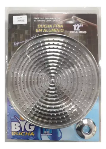Ducha De Alumínio Big Ducha 12 