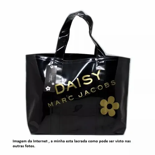 Bolsa Marc Jacobs Daisy Feminina Preta Tote Adulto. Sem Uso