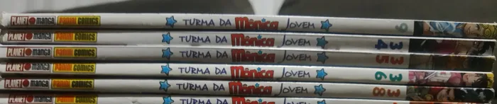 7 Mangás Turma da Mônica Jovem revistinha HQ