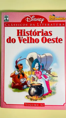 Clássicos da Literatura Disney Volume 32 - Histórias do Velho Oeste - Editora Abril