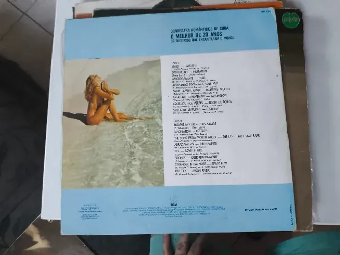 Lp Orquestra Namorados Do Caribe E Sua Musica Maravilhosa em bom estado de conservação