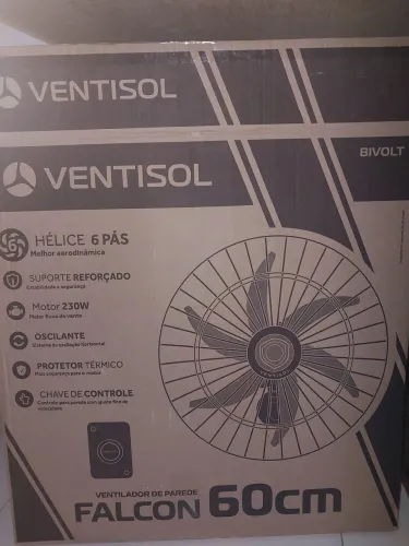 Ventilador de parede Ventisol Falcon 60cm