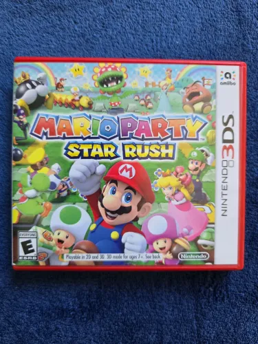 Mario Party Star Rush - Nintendo 3DS (completo e original) - Rarissimo