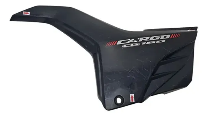 Carenagem Lateral Esq Honda Cg 160 Cargo 16/24 Detalhe 59160 - Preto