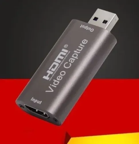 Placa De Captura Hdmi Usb 4K Áudio Video Streaming Full Hd