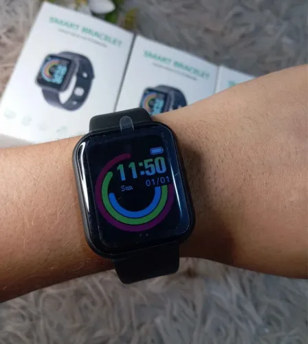 Smartwatch Fitness - Monitoramento e Design Moderno