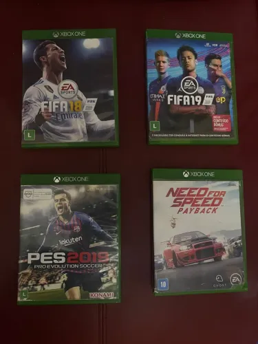 Jogos Xbox One originais: FIFA 18, e Need for Speed