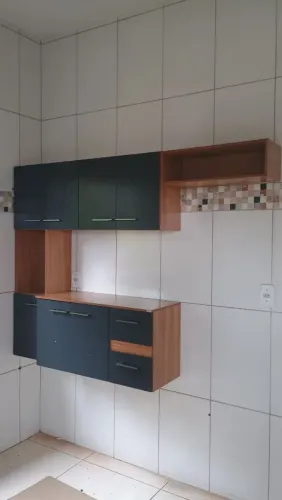 Armário suspenso - Grafite 