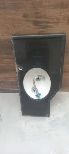 Pia Granito para banheiro Preto São Gabriel