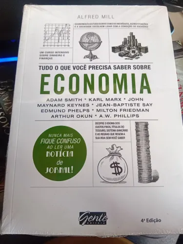 Livro Tudo o que você precisa saber sobre economia. 