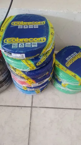 Cabos Elétricos Cobrecom 100% cobre c/ selo Inmetro 