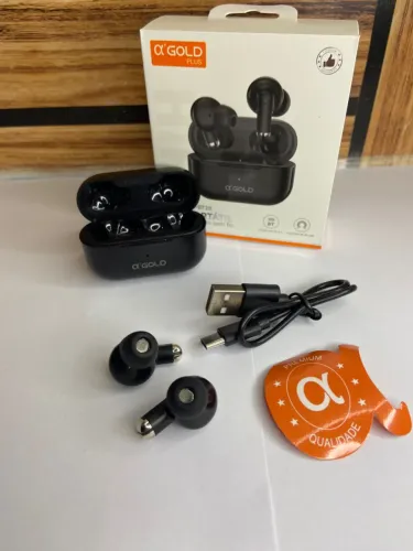 Fone de Ouvido Bluetooth Preto FN-BT28 Wireless A?Gold Plus an1