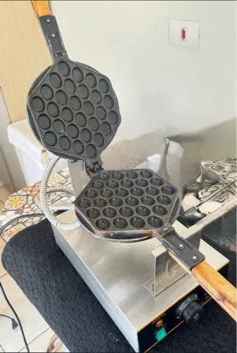 PROMOÇÃO- Máquina de Bubble Waffle - 127v