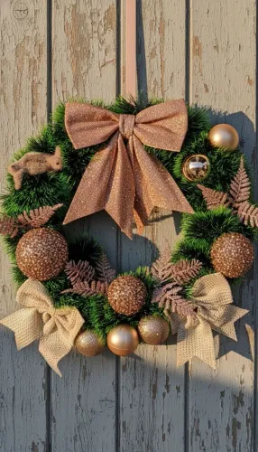 Guirlanda Decorativa de Natal exclusiva