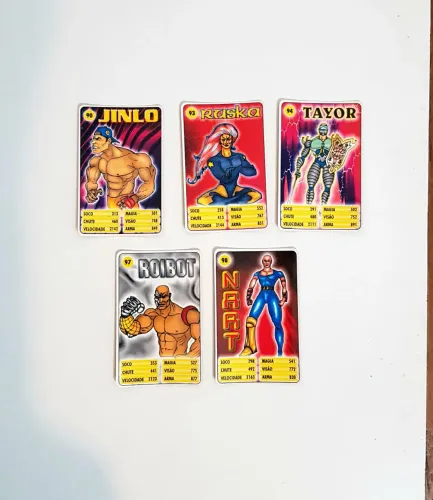 FATAL GAME- 5 CARDS DE 1996