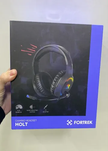 Fone Headset Gamer Fortrek Holt P2 + USB RGB  - Performance e Estilo! Loja Coimbra Entrega